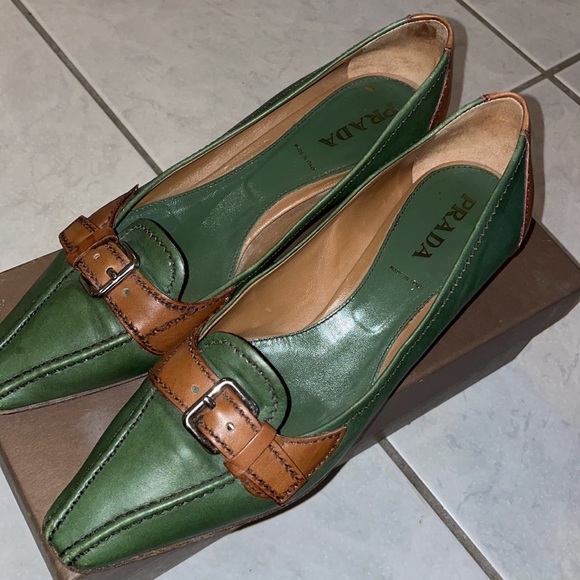 Prada buckle low heels size 8.5 - Picture 6 of 10